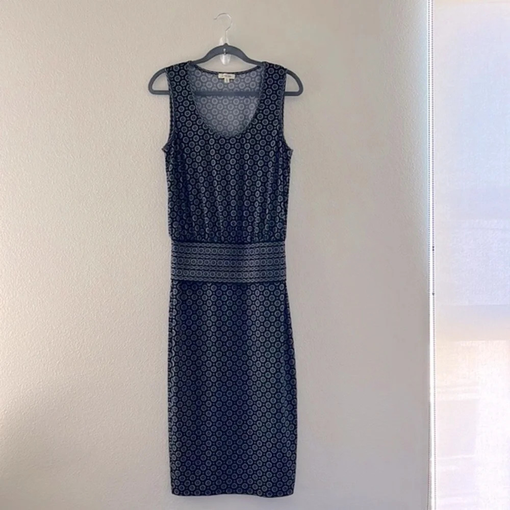 Max Studio floral midi dress sz S‎